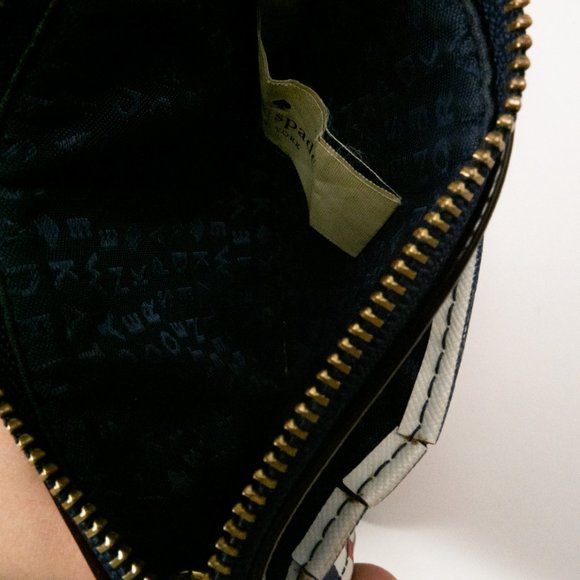 KATE SPADE striped faux leather slim wallet - Picture 4 of 5